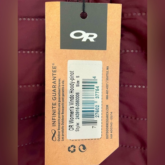 Women’s Outdoor Research Vindo Hoody/Jacket - Picture 12 of 15